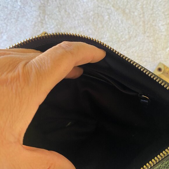 Nordstrom Black Leather Cross Body Purse - Picture 7 of 13